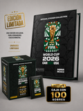 WORLD CUP 2026. ÁLBUM EDICIÓN ESPECIAL NEGRO + 100 Sobres